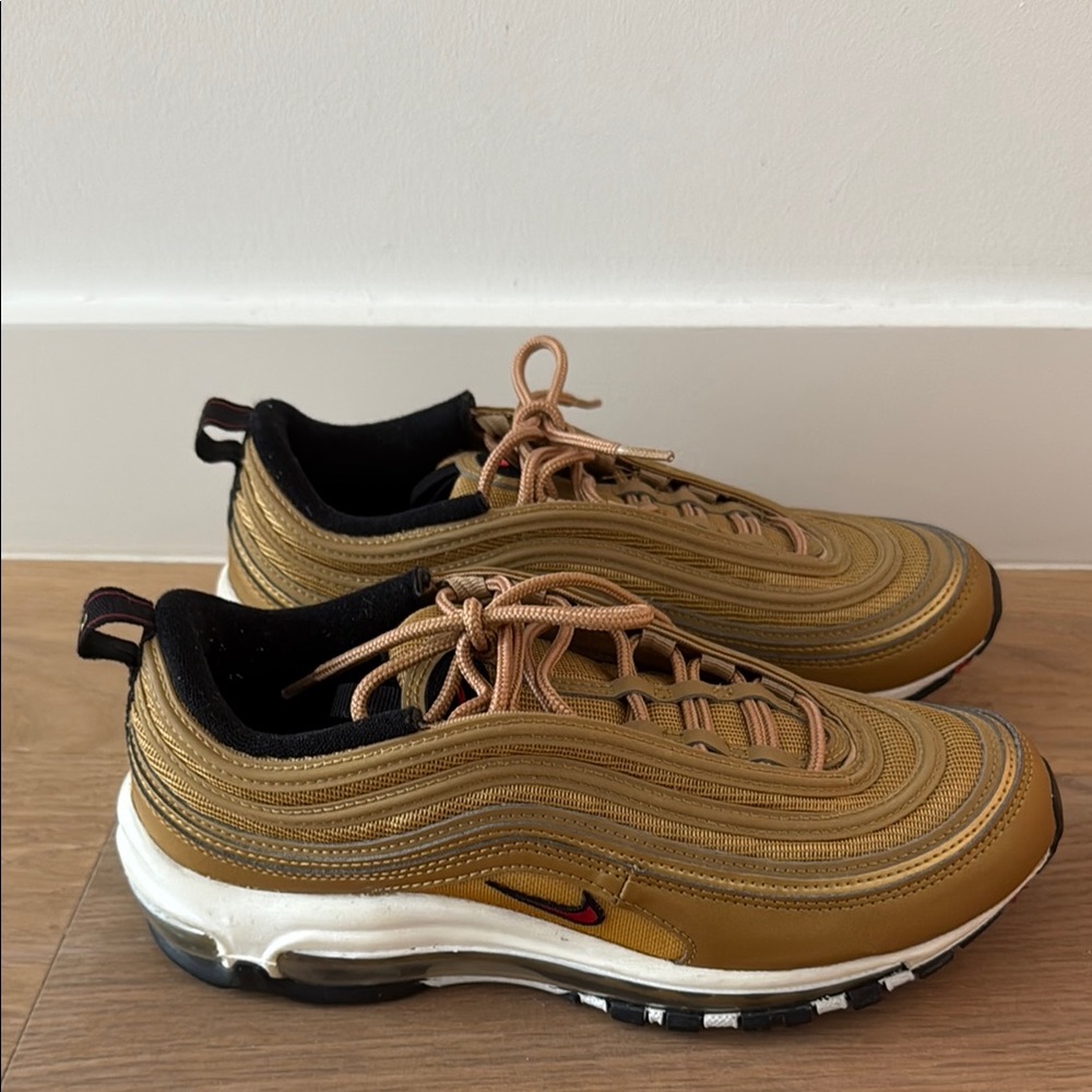 Nike Women's Metallic Gold/Bronze Air Max 97 Sneakers